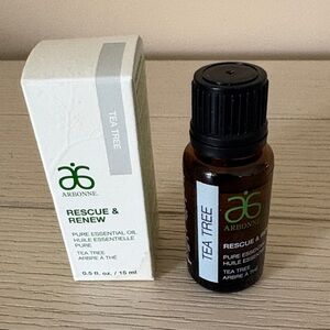 Arbonne Tea Tree Pure Essential Oil - Brown Bottle